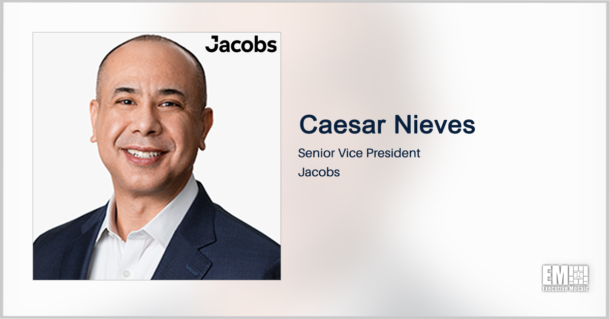 Jacobs Receives $235M Army Intell Support Order; Caesar Nieves Quoted