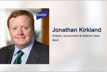 Jonathan Kirkland Named to Baird Government & Defense Team