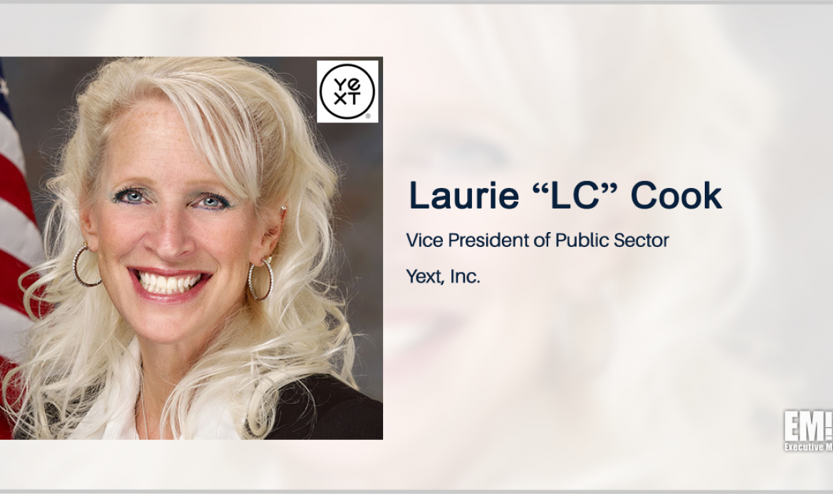 Laurie Cook Named Yext Public Sector VP