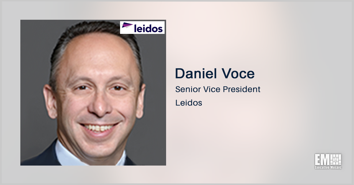Leidos Assumes IT Management Responsibility for Navy, Marine Corps Networks; Daniel Voce Quoted