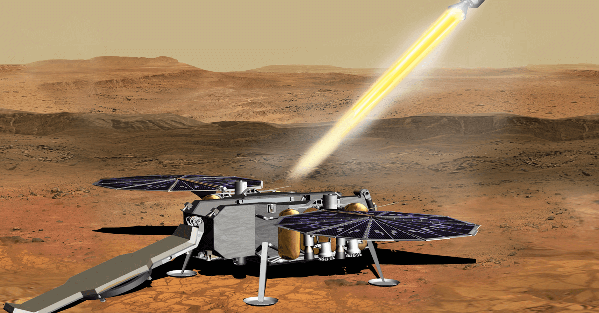 NASA Seeks Proposals for Mars Ascent Vehicle Integrated System