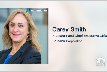 Parsons Updates Full-Year Guidance After Q2 Results; Carey Smith Touts Record Contract Wins, Complementary Portfolios
