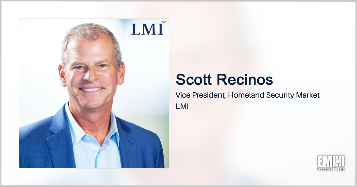 Scott Recinos Promoted to LMI Homeland Security Market VP; Pete Pflugrath Quoted