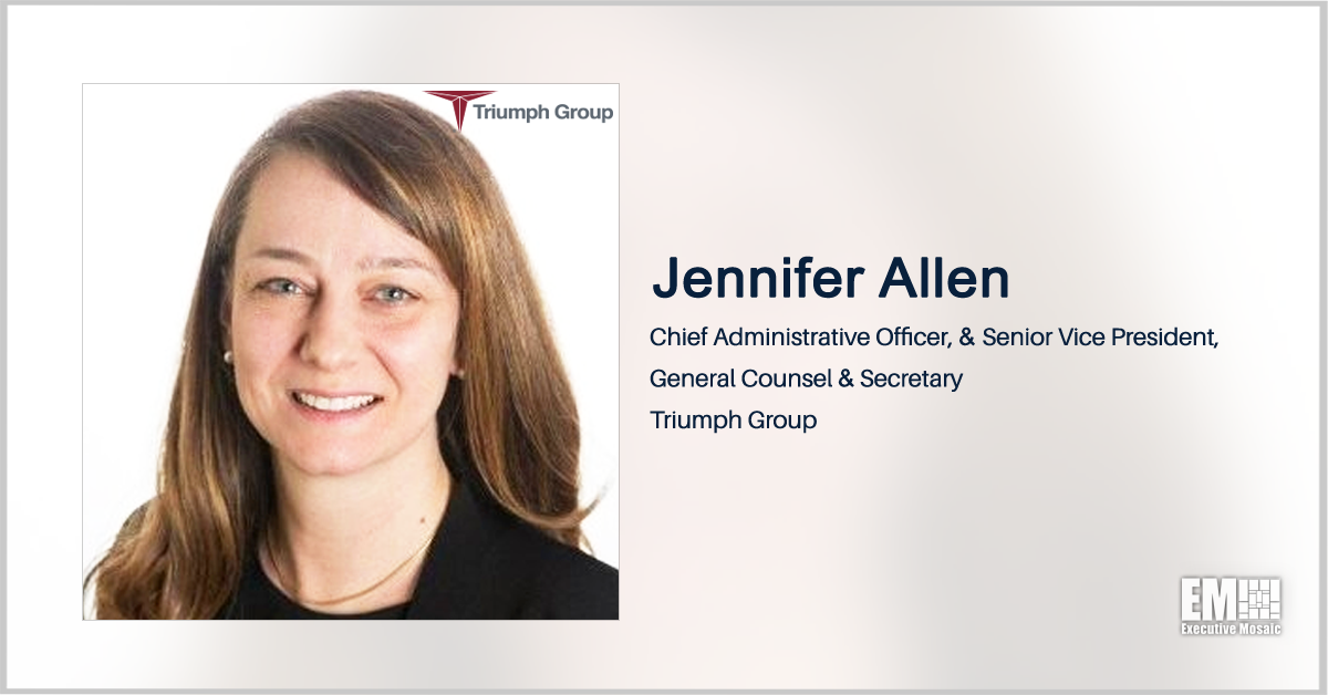 Triumph Names General Counsel Jennifer Allen as First Chief Administrative Officer