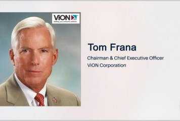 ViON Books $184M IRS IT Support Contract; Tom Frana Quoted