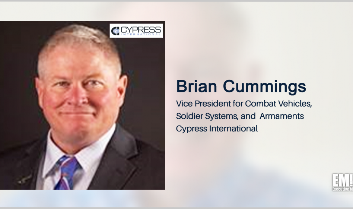 Army Vet Brian Cummings Joins Cypress in VP Role