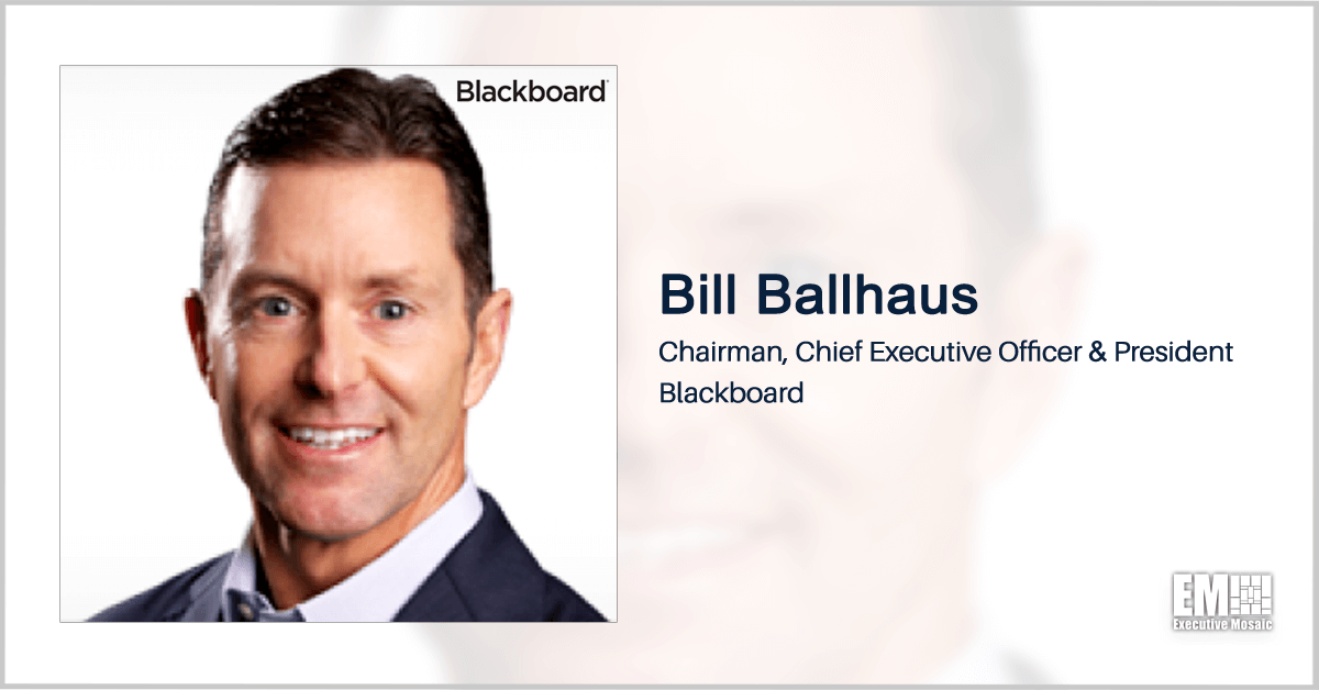 BlackboardAnthology Merger to Create New EdTech Company; Bill Ballhaus