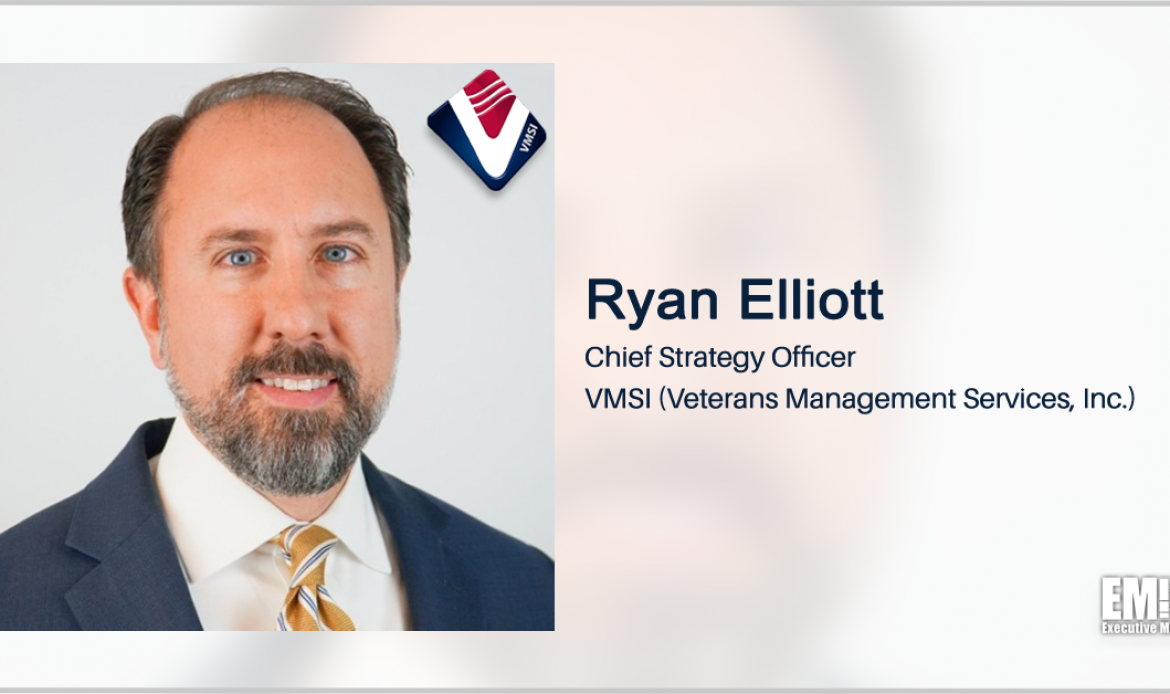 Consulting Industry Vet Ryan Elliott Named VMSI Chief Strategy Officer