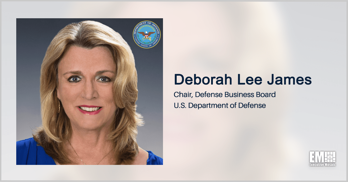 Deborah Lee James Takes Oath as Defense Business Board Chair