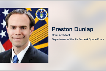 Department of Air Force Chief Architect Preston Dunlap Delivers Keynote Address at Potomac Officers Club’s JADC2 Forum