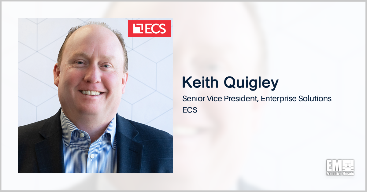 ECS to Help Consolidate DHA’s Electronic Health Records; Keith Quigley Quoted