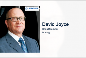 GE Vet David Joyce Elected to Boeing Board