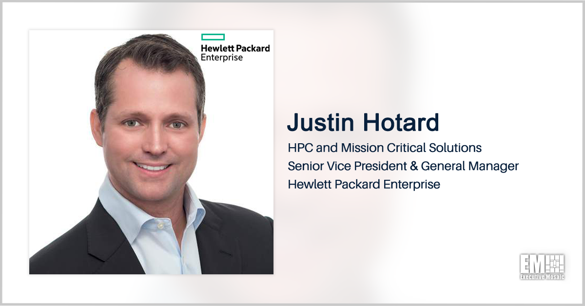 HPE to Provide NSA High-Performance Computing Service Under $2B Contract; Justin Hotard Quoted