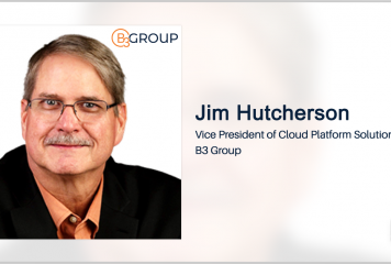 Jim Hutcherson Joins B3 Group as Cloud Platform Solutions VP