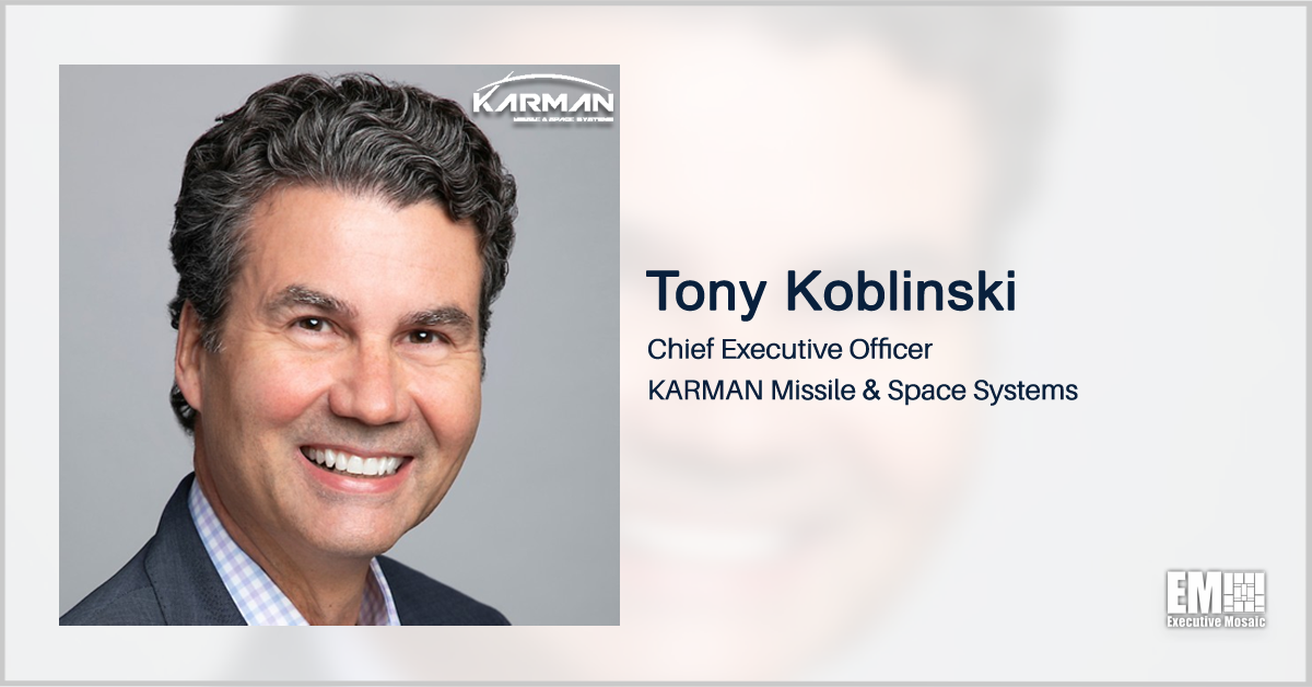 Karman Buys Systima in Space, Hypersonic Market Expansion Push; Tony Koblinski Quoted