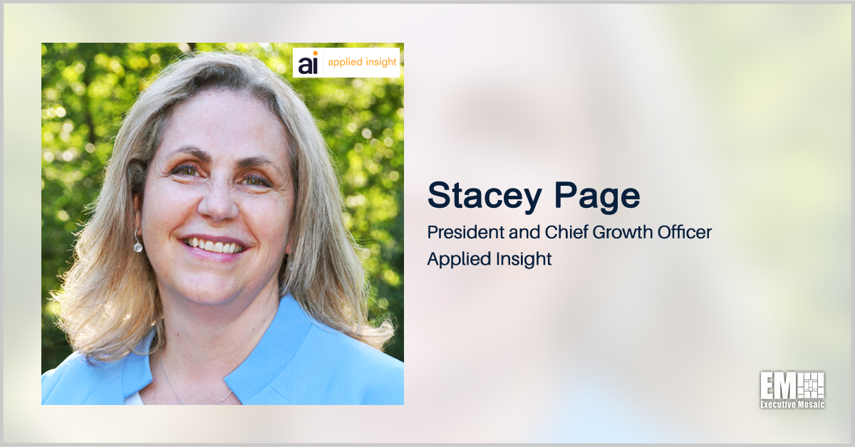 Stacey Page Named Applied Insight President, Chief Growth Officer