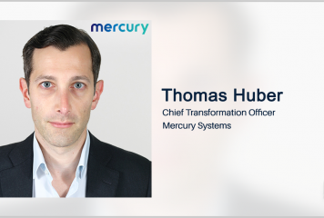 Thomas Huber Named Mercury Systems EVP, Chief Transformation Officer; Mark Aslett Quoted