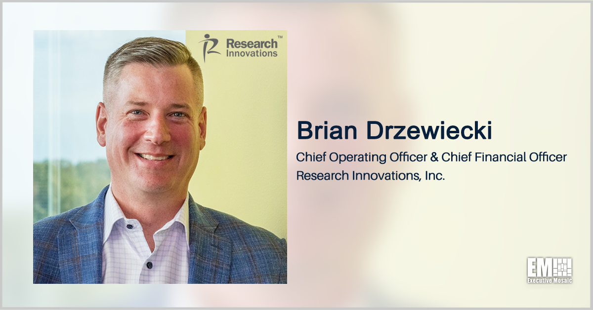 Brian Drzewiecki Joins Research Innovations as COO, CFO