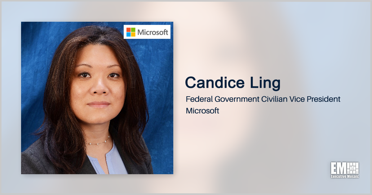 Candice Ling Named Microsoft’s Federal Government Civilian VP