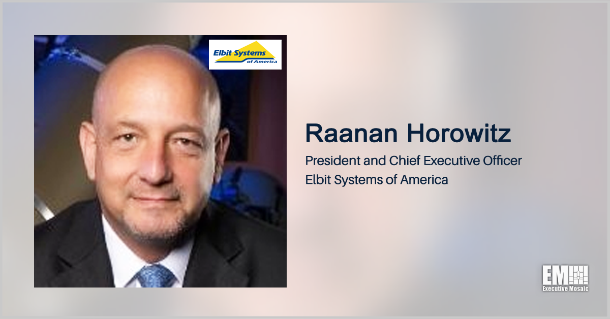 Elbit Systems to Produce Helmet Mounted Systems for Army Apache Pilots; Raanan Horowitz Quoted