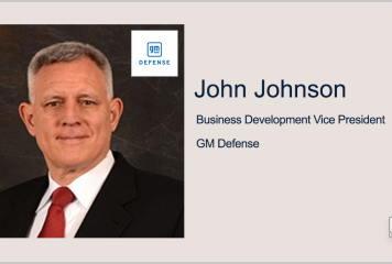 Former Raytheon Exec John Johnson Joins GM Defense as Business Development VP