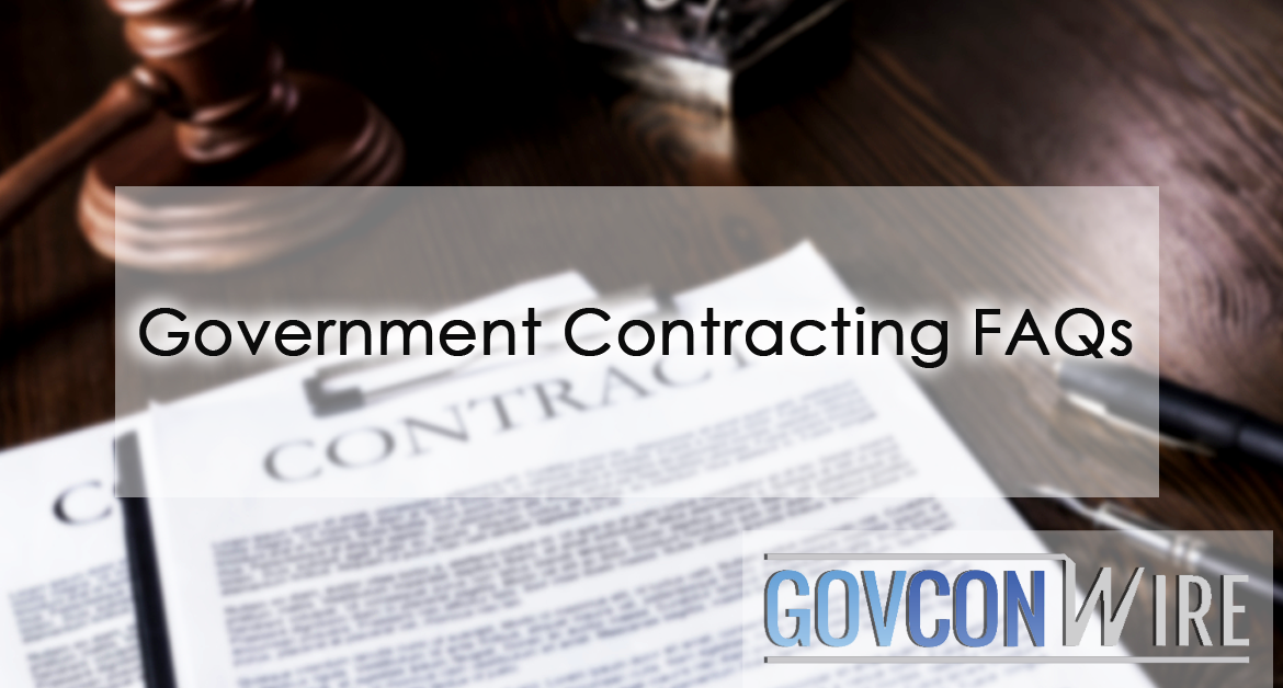 Government Contracting 5 FAQ