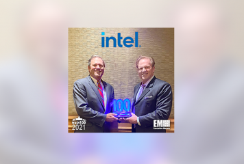 Intel Federal President Jim Brinker Presented Second Consecutive Wash100 Award From Executive Mosaic CEO Jim Garrettson