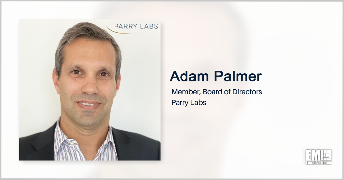 Investment Vet Adam Palmer Joins Parry Labs as Independent Director