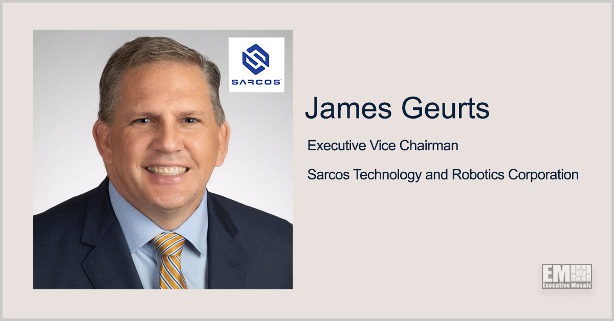 James Geurts Named Sarcos Executive Vice Chairman