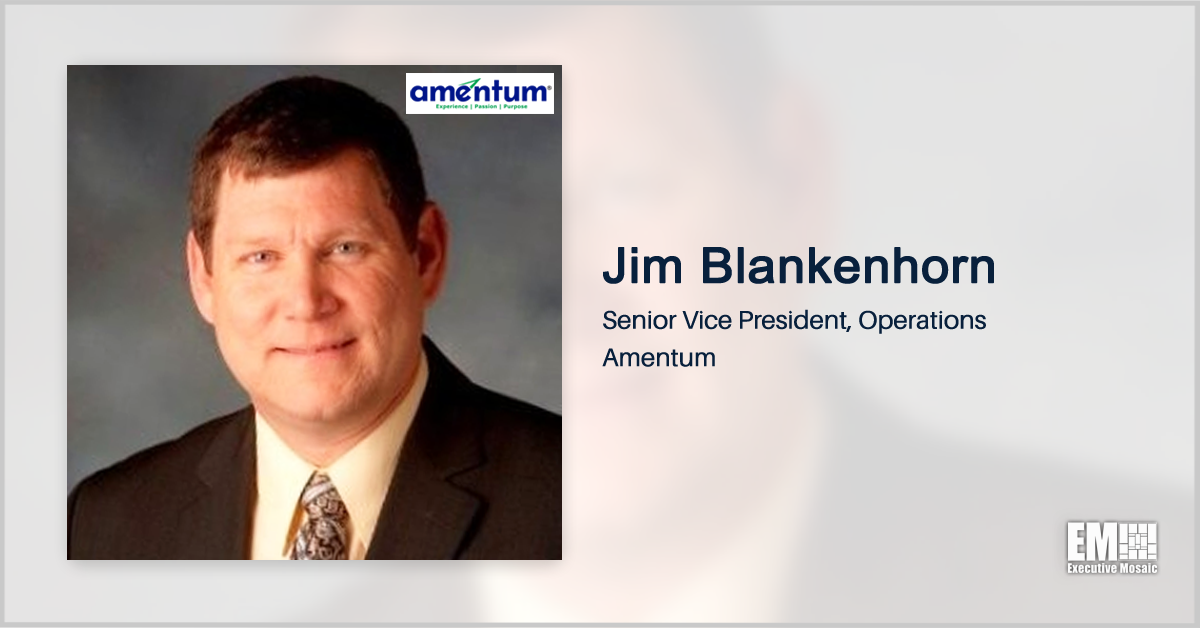 Jim Blankenhorn to Head Amentum’s Technical Services Business