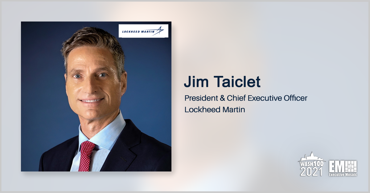 Lockheed Records $16B in Q3 Net Sales; Jim Taiclet Quoted