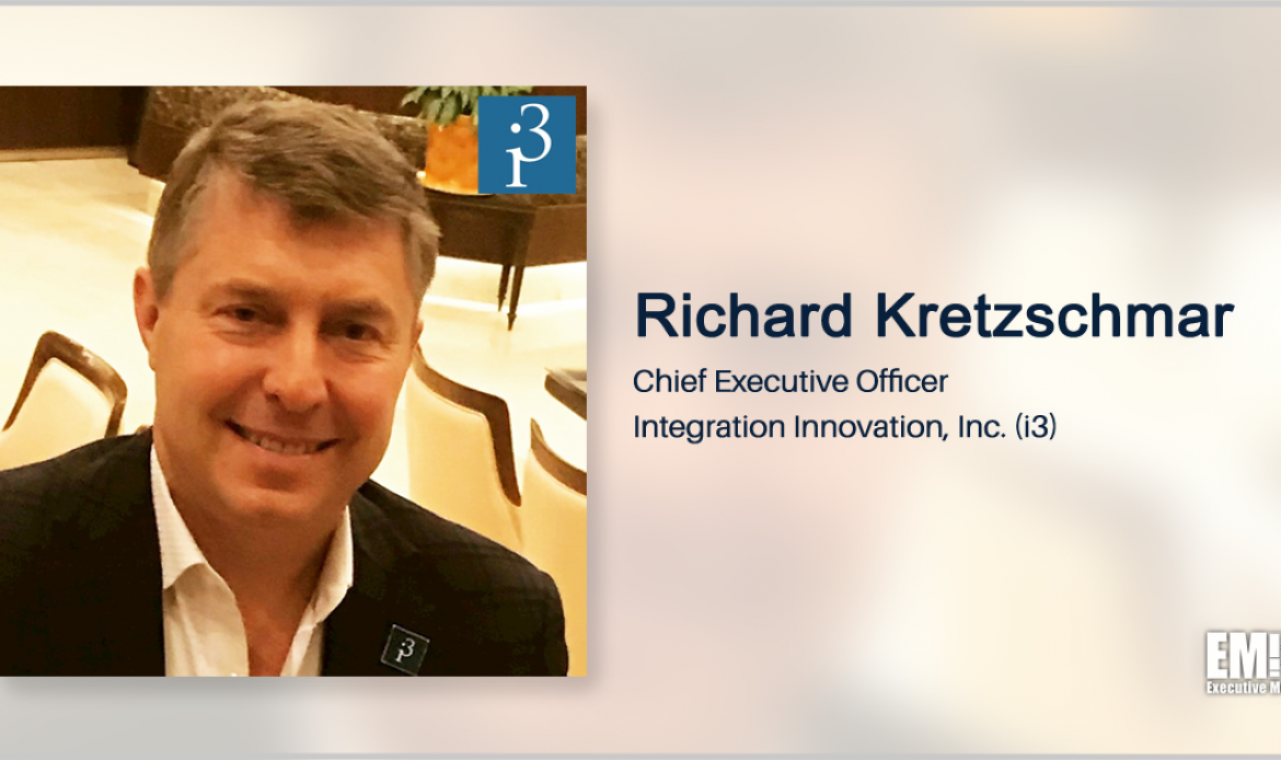 Richard Kretzschmar Promoted to i3 CEO