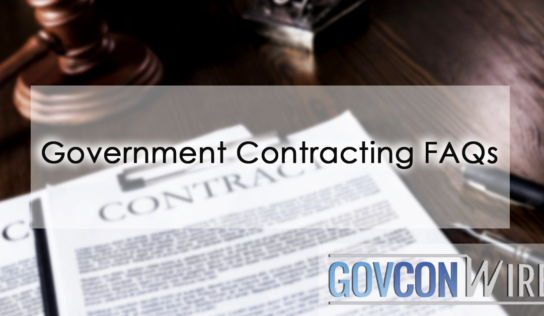 Government Contracting 5 FAQ