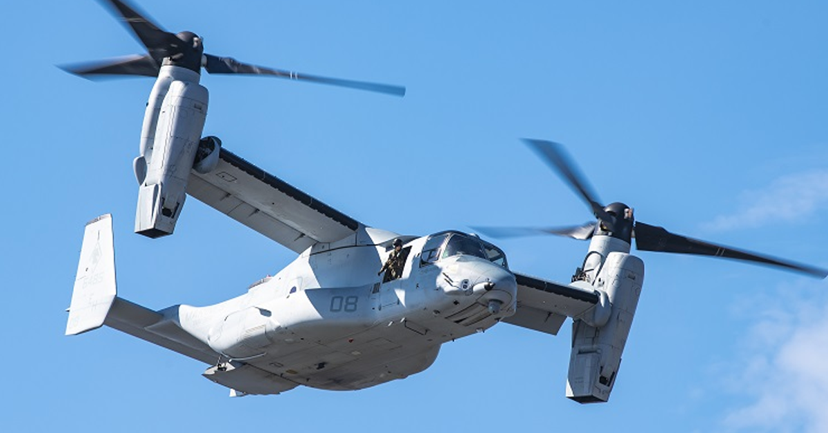 DLA Exercises $149M Option in Bell Boeing V-22 Osprey Support Contract