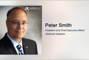 2 American Systems Directorates Receive CMMI Maturity Level 3 V2.0 Appraisal; Peter Smith Quoted