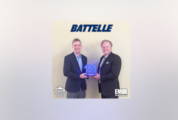 Battelle President, CEO Lou Von Thaer Presented Sixth Wash100 Award By Executive Mosaic CEO Jim Garrettson