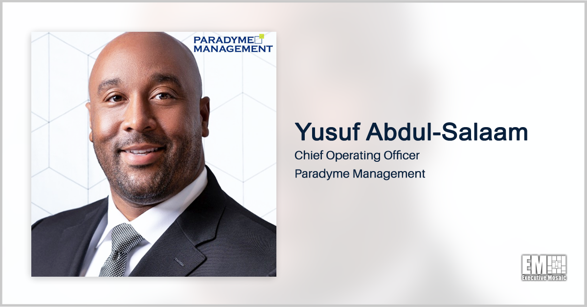 Former ECS Exec Yusuf Abdul-Salaam Named Paradyme COO