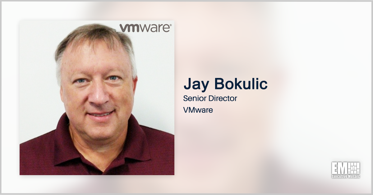 Jay Bokulic Promoted to VMware Senior Director for Federal Strategic Programs