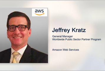 Jeffrey Kratz Named General Manager of Worldwide Public Sector Partner Program at AWS