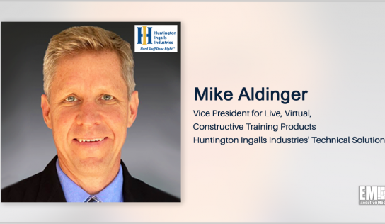 Northrop Vet Mike Aldinger Named HII VP of Air Force Training Enterprise