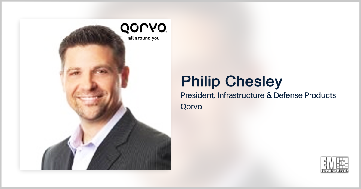 Qorvo Names Philip Chesley Infrastructure & Defense Products President, Buys United Silicon Carbide