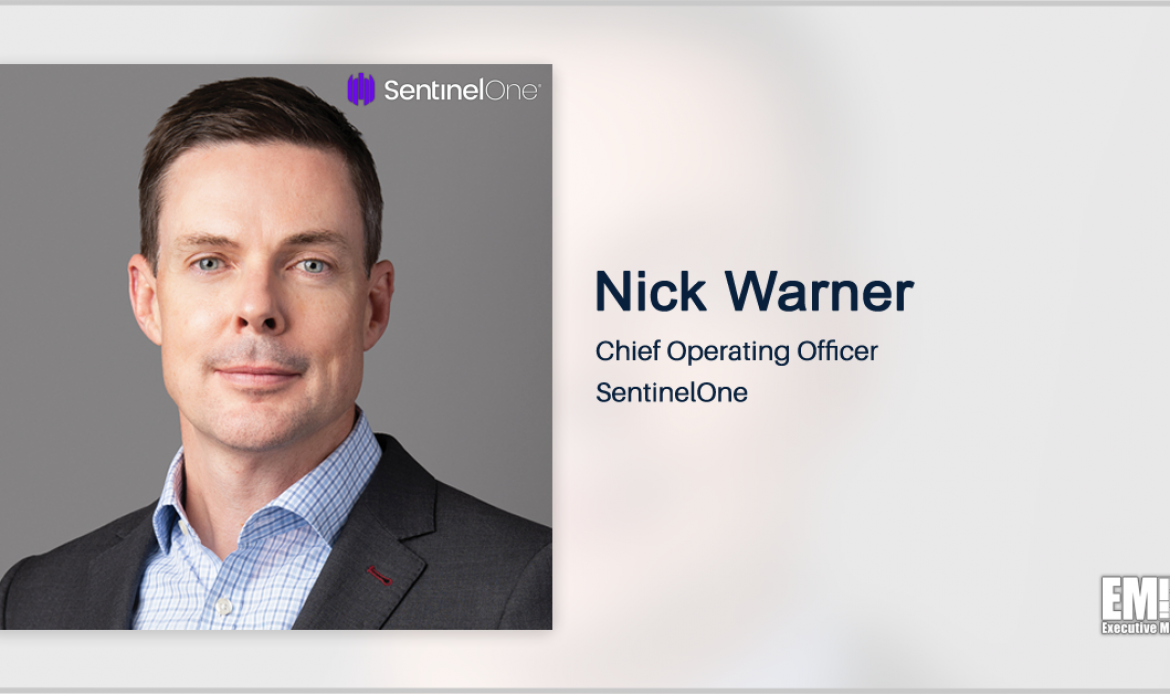 SentinelOne’s Nick Warner: Agencies Should Embrace AI Capabilities to Keep Pace With Today’s Adversaries