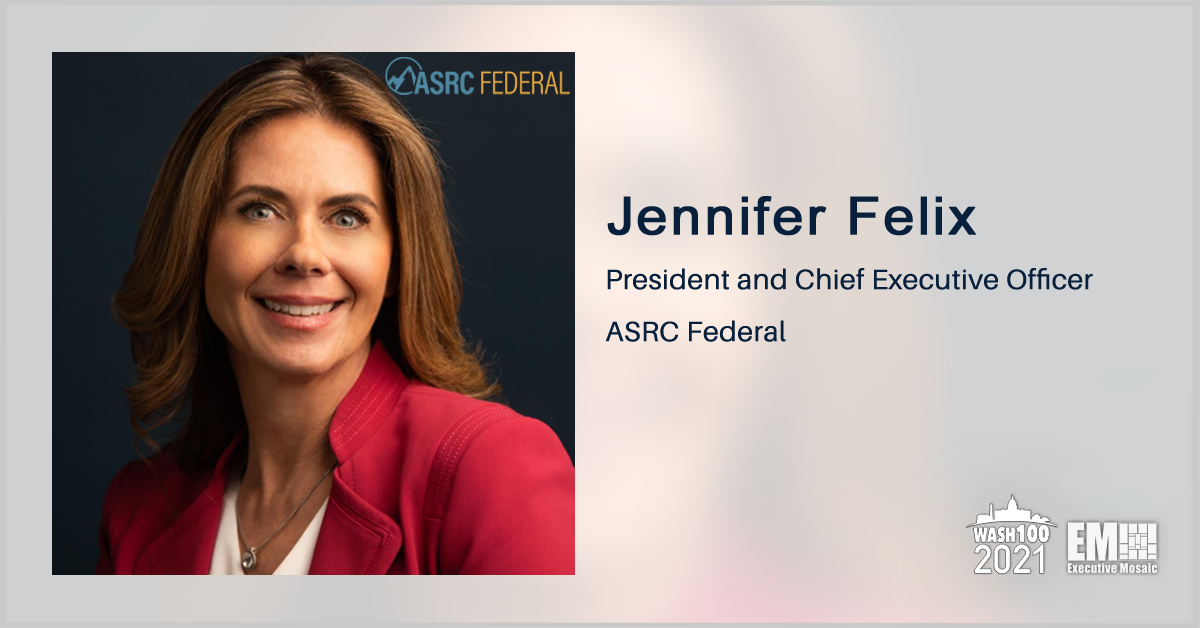 ASRC Federal Subsidiary Awarded $133M to Help Secure DOD HR Systems; Jennifer Felix Quoted