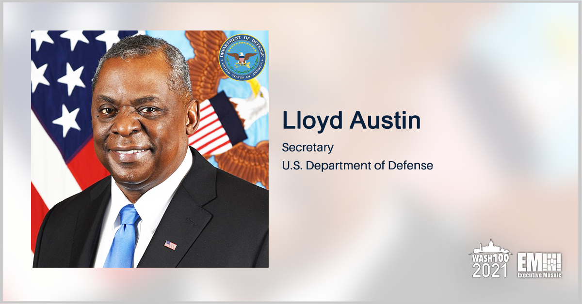 Lloyd Austin: Long-Term Continuing Resolution Would Hurt DOD’s National Security Mission