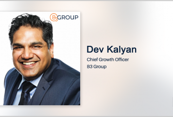 Military Health Services Vet Dev Kalyan Joins B3 Group as Chief Growth Officer