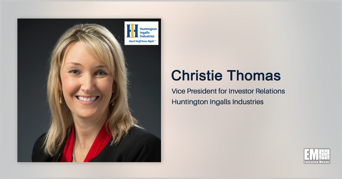 Christie Thomas Promoted to HII Corporate VP of Investor Relations