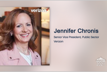 Verizon to Provide DOE With Voice, Data Services Under EIS Task Orders; Jennifer Chronis Quoted