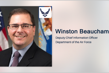 Air Force Deputy CIO Winston Beauchamp Delivers Keynote Address on Enterprise IT Modernization During Potomac Officers Club Forum