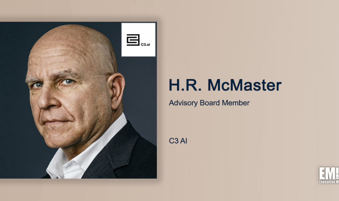 Former National Security Adviser HR McMaster Joins C3 AI Advisory Board
