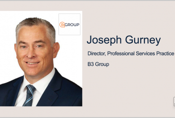 Former VA Senior Adviser Joseph Gurney Joins B3 Group’s Professional Services Practice